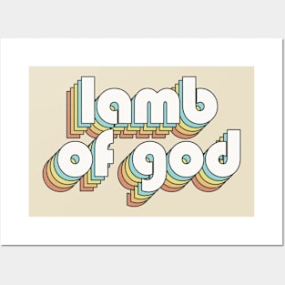 Retro Lamb Of God Posters and Art